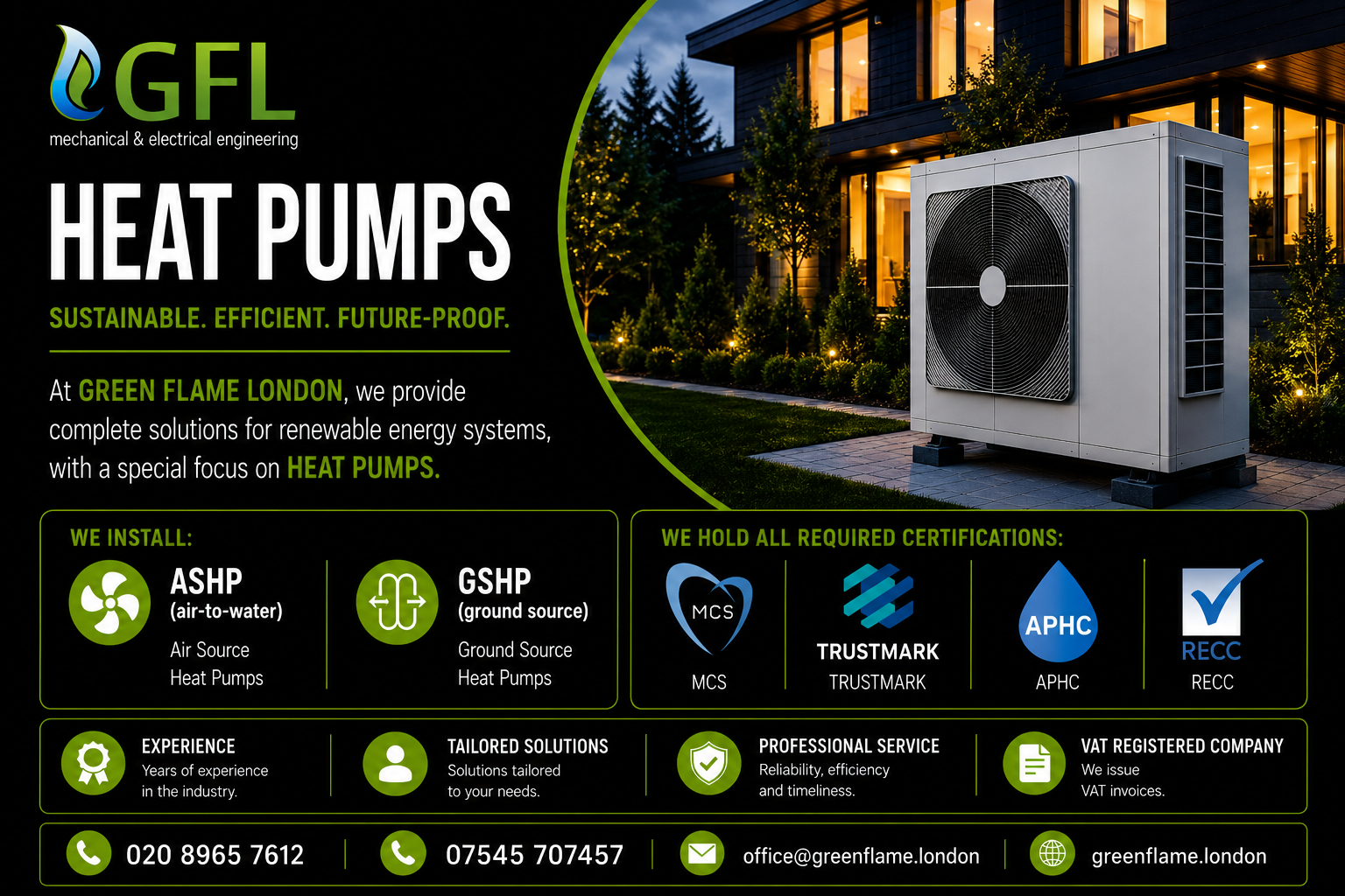 Heat Pump Installation Services in London